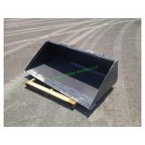 Unused Wolverine Skid Steer Track Duty Bucket ~67"