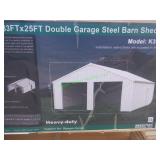 Unused Metal Garage/Barn Shed ~33