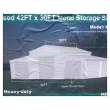 Unused Metal Storage Shed/Building 42