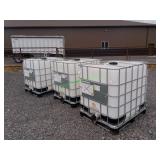 3 Caged Plastic Totes ~275 Gal **BID X 3**