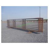 5 Unused Heavy Duty Stock Panels ~24' **BID X 5**