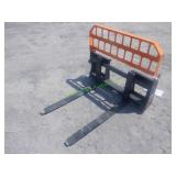 Unused Landhonor Skid Steer Forks ~48' Forks
