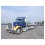 1997 Peterbilt 378 3 Axle Semi w/ FB