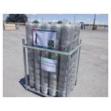 10 Rolls Unused Galvanized Fencing ~4