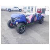 Unused  SL-GC42S Electric Golf Cart- Blue