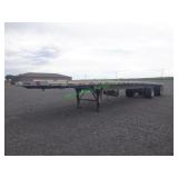 2001 Benson Spread Axle Aluminum FB Trailer~48