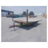 Home Made Single Axle Tilt Bed Trailer ~20'
