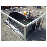 Unused Wolverine Skid Steer Hyd Screen Bucket