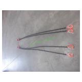 2 Unused Double Leg 5/16' X 7' G80 Lifting Chain