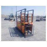 Unused Landhonor Cattle Squeeze Chute 10'