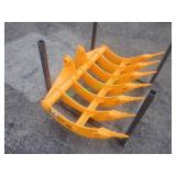 Unused GIYI CAT305 Excavator Rake w/ Teeth ~48'