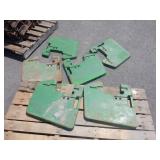 6 John Deere Suitcase Tractor Weights