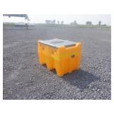 Unused Portable Plastic Diesel Fuel Tank ~127 Gal