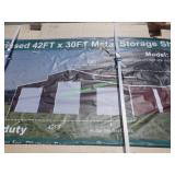 Unused Metal Storage Shed/Building 42