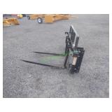 3 Pt. Adjustable Pallet Forks ~38'