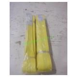 2 Unused 3T X 4M Webbing Slings