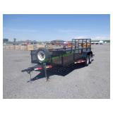 Tandem Axle Utility Trailer ~20'