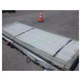 Unused Galvalume Steel Siding ~50 Sheets ~10