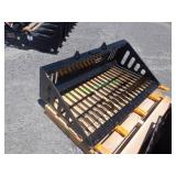 Unused GIYI Mini Skid Steer Rock Bucket ~44"