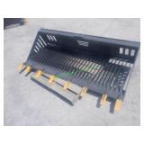 Unused Landhonor Skid Steer Rock Bucket ~78'