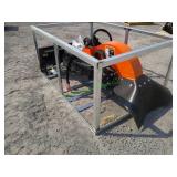 Unused Wolverine Skid Steer Stump Grinder