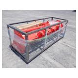 Unused Mower King 3 Pt. Rototiller ~72"