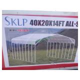 Unused SKLP All Steel Carport ~40