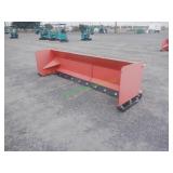 Unused Skid Steer Snow Blade/Pusher ~10