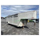 2005 FeatherLite Aluminum Livestock Trailer ~32
