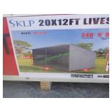 Unused SKLP Metal Livestock Shed ~20