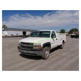 2001 Chevy 2500 HD 4WD Silverado Service Truck