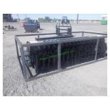 Unused Mower King Angle Broom ~72"