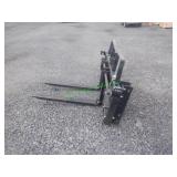 3 Pt. Adjustable Pallet Forks ~38'