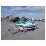 Polaris and Sea Doo Jet Skis w/Trailer