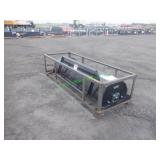 Unused Mower King Skid Steer Rotary Tiller ~72'