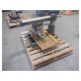 Montgomery Ward Powr Kraft Radial Arm Saw ~10"