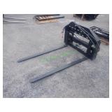Unused GIYI Skid Steer Hydraulic Forks: ~60'