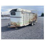 C&B Tandem Axle Livestock Trailer ~19