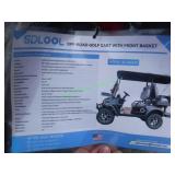 Unused SDLOOL SL-GC22S Electric Golf Cart Black