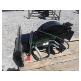 Unused GIYI Mini Skid Steer Stump Grinder