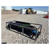 Unused Mower King Skid Steer Rotary Tiller ~72'