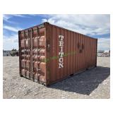 2010 20' Shipping Container: End Door