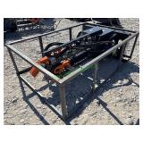 Unused Mower King Skid Steer Trencher