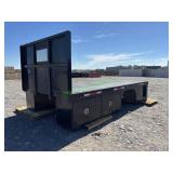 Steel Flatbed w/ Toolboxes ~15' X 96'