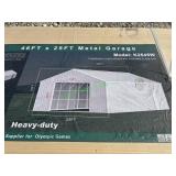 Unused Metal Garage/Barn Shed ~46 X 25'