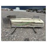 ~20 Plastic Concrete Form Liners 4' X 10'
