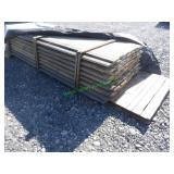 2' X 8' X 12' Log Siding Lumber ~ 104 Pieces