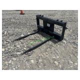 Unused JCT Skid Steer Bale Spears ~45'