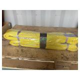 2 Unused 3T X 4M Webbing Slings