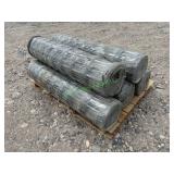 5 Rolls Unused Galv Wire Farm Fencing 48'